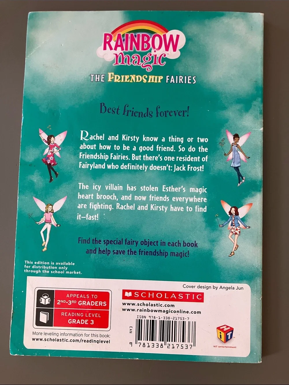 Rainbow Magic Fairy Book Set - Green, Yellow, Orange, Blue